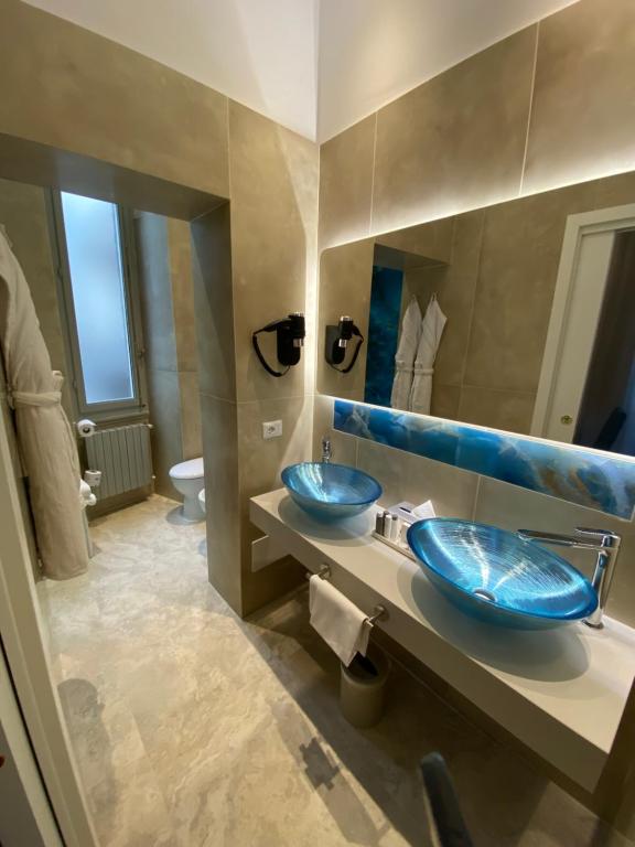 Koupelna v ubytování Hotel Atlantic Palace