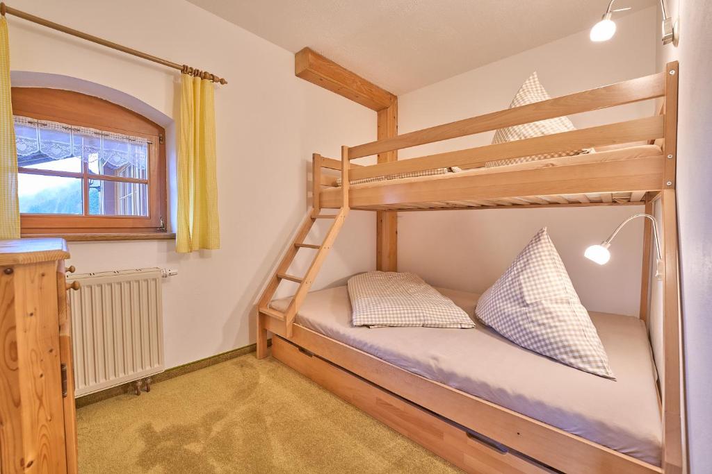Postel nebo postele na pokoji v ubytování Alte Schmiede