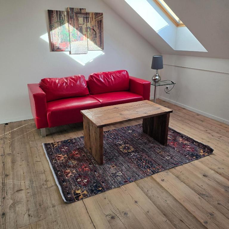 Posezení v ubytování Apartmán NEWSTALGIE