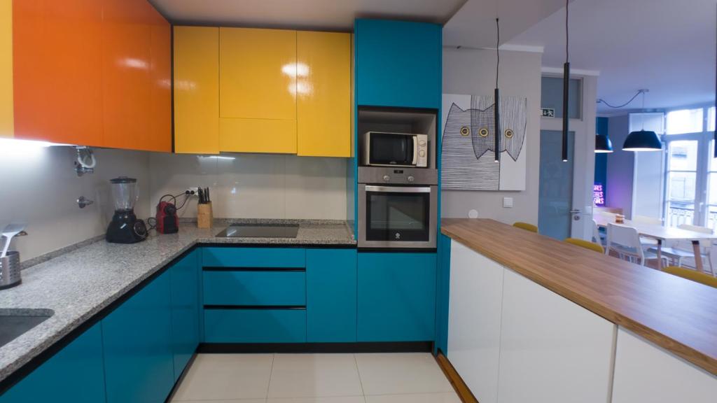 Kuchyň nebo kuchyňský kout v ubytování Casa Gaea Stay