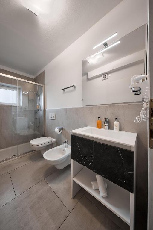 Łazienka w obiekcie Apartment Steinach