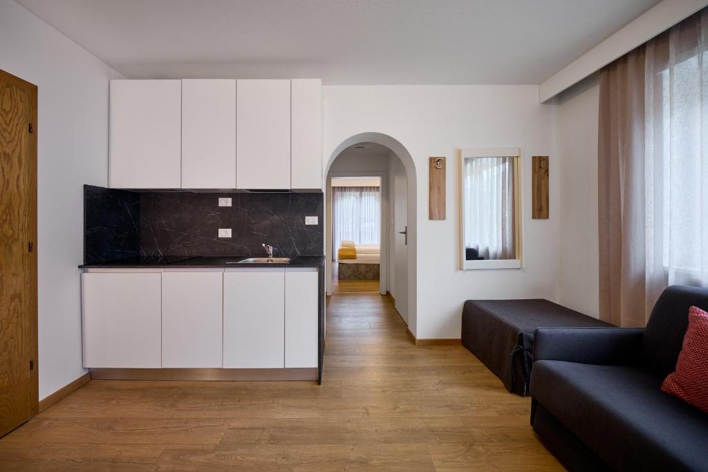 Kuchnia lub aneks kuchenny w obiekcie Apartment Steinach