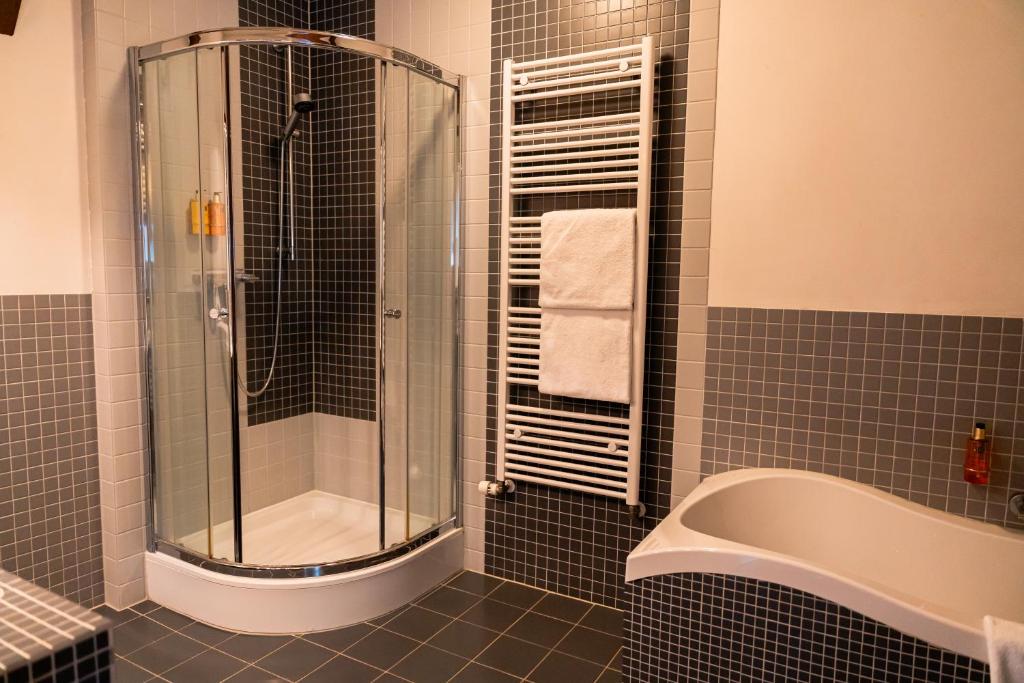 Koupelna v ubytování B&B Het Wellnest