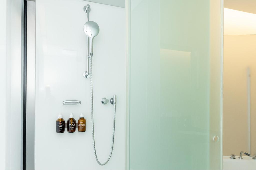 Koupelna v ubytování Greulich Design & Boutique Hotel