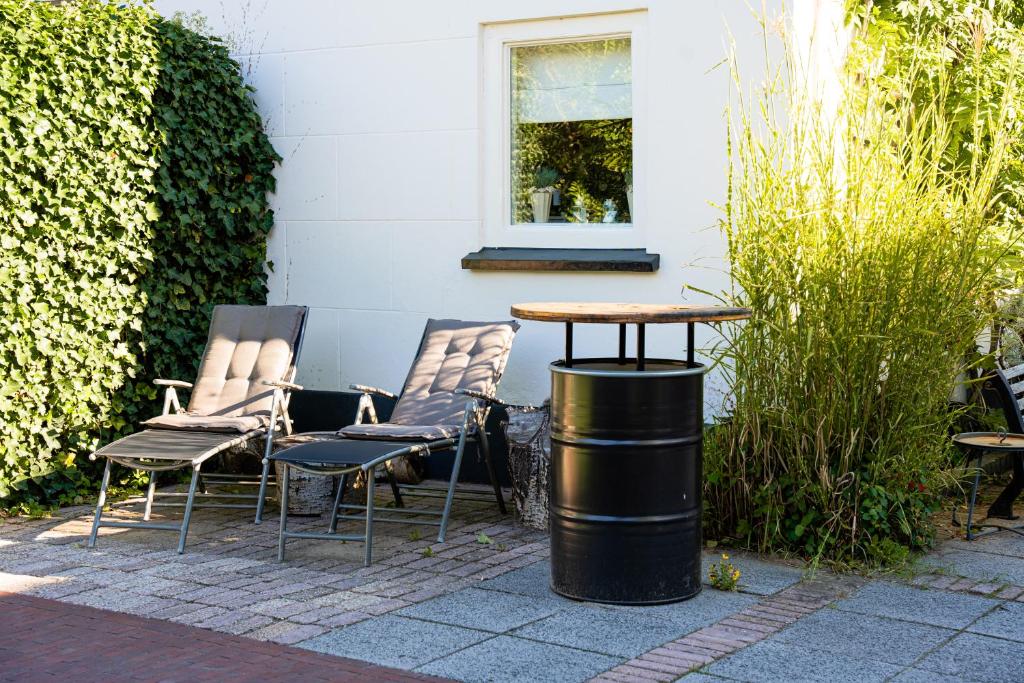Zahrada ubytování B&B Het Wellnest