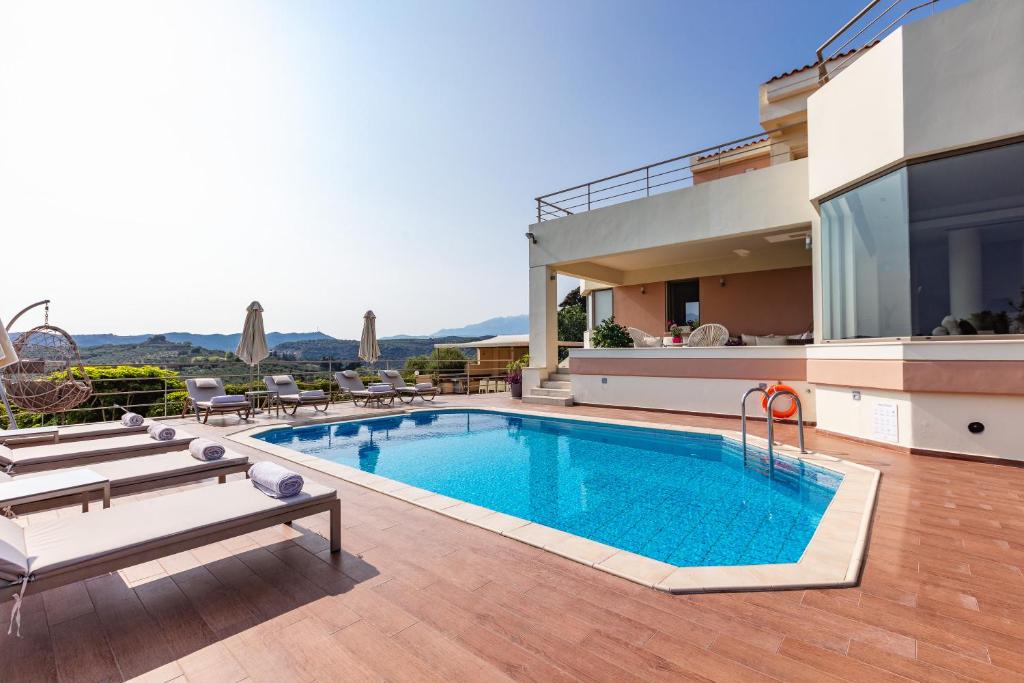 The swimming pool at or close to Villa Anastasia - Private Pool & Panoramic Views