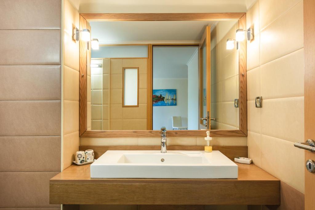 A bathroom at Villa Anastasia - Private Pool & Panoramic Views