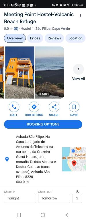 Fotografie z fotogalerie ubytování NO CASH ACCEPTED-Meeting Point Hostel- Volcanic Beach Refuge v destinaci São Filipe