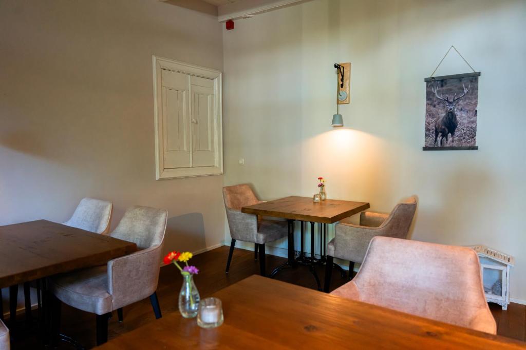 Posezení v ubytování B&B Het Wellnest
