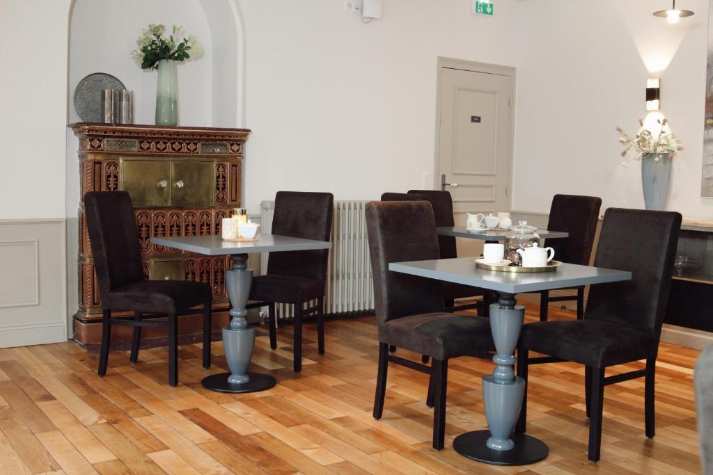 Posezení v ubytování Manoir de Villamont