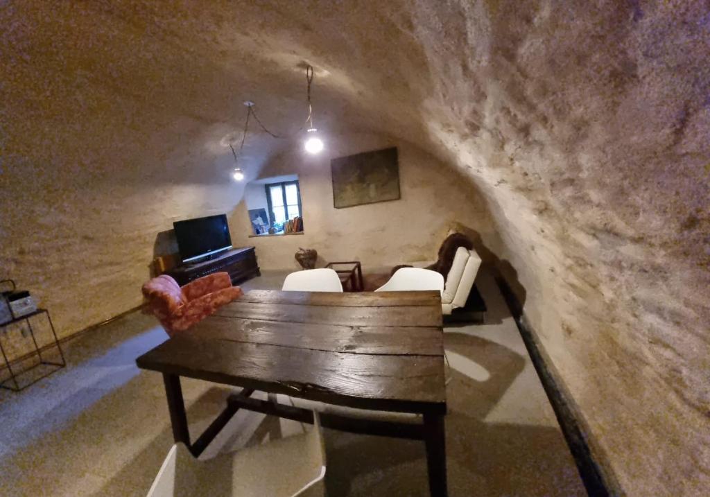 Posezení v ubytování B&B con SPA il Castello di Lucawest