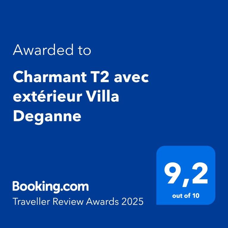 Certyfikat, podpis lub inny dokument wystawiony w obiekcie Charmant T2 avec extérieur Villa Deganne