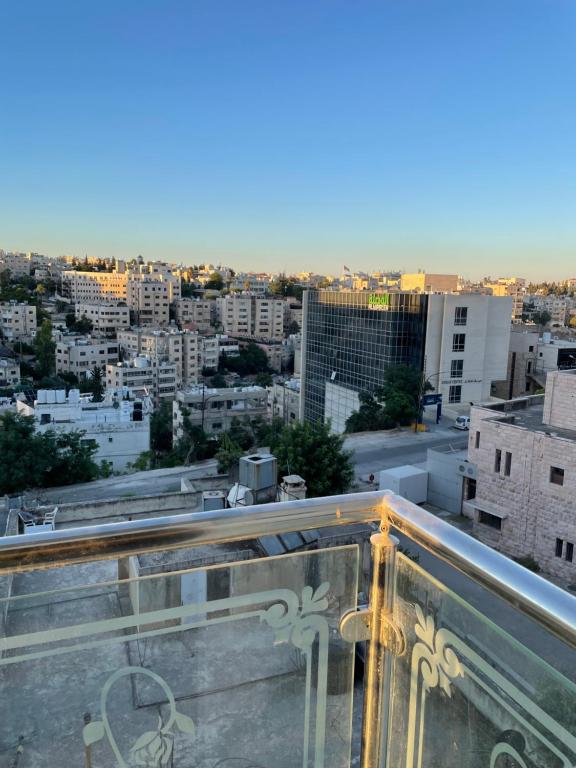 Vista general de Amman o vistes de la ciutat des de l'apartament