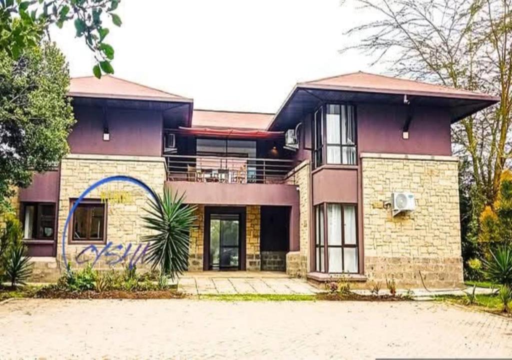 Budova, kde se vila nachází