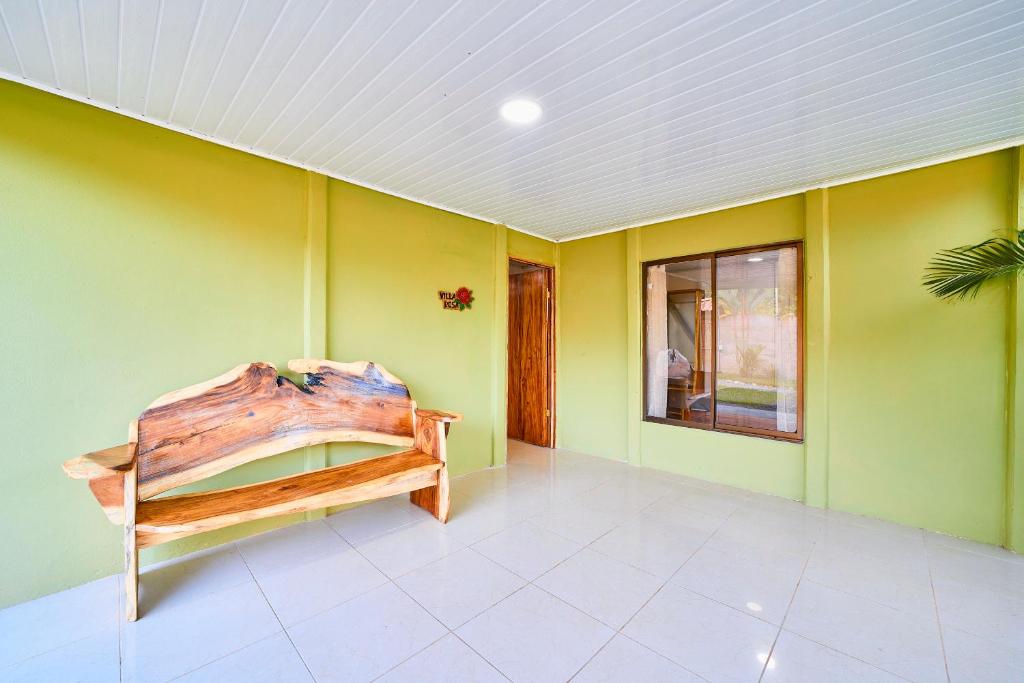 Postel nebo postele na pokoji v ubytování Villas Ande