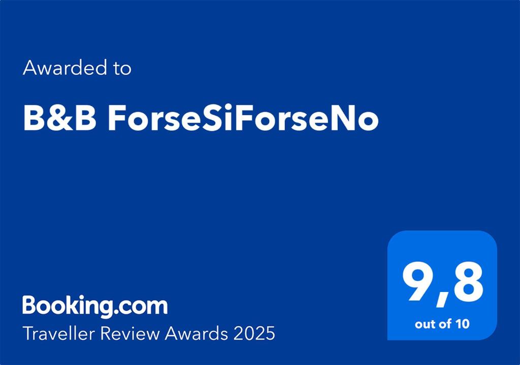 B&B ForseSiForseNo tanúsítványa, márkajelzése vagy díja