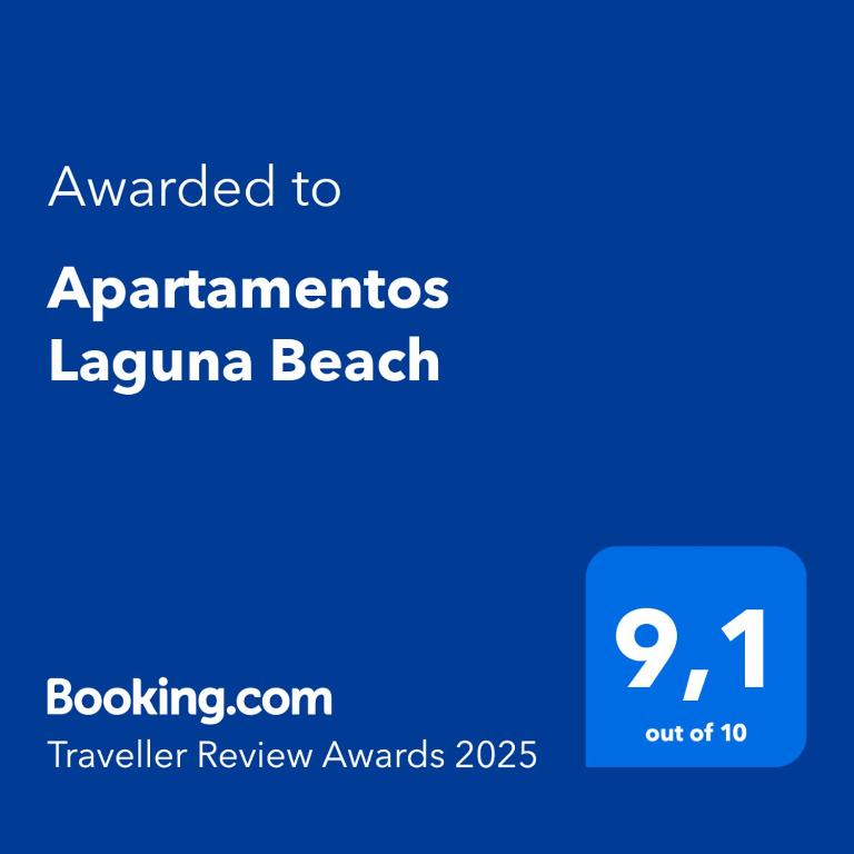 Certifikát, ocenenie alebo iný dokument vystavený v ubytovaní Apartamentos Laguna Beach 2