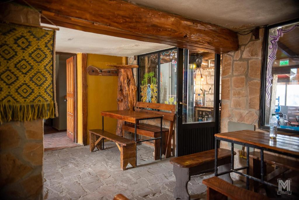 Posezení v ubytování Hebes House Hostal