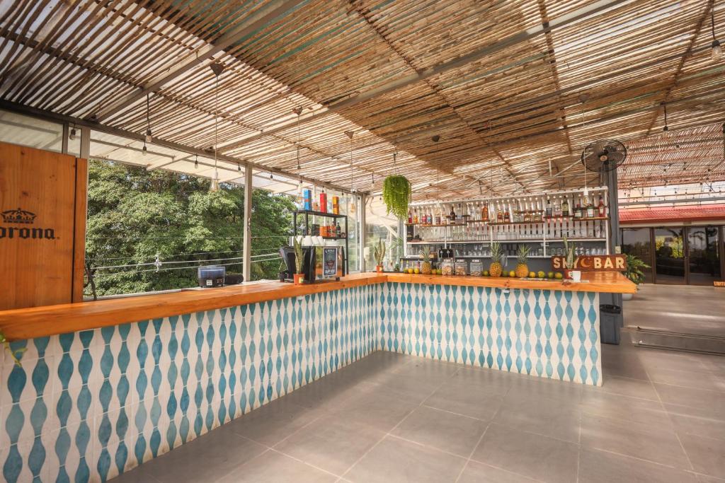 Restaurace v ubytování Alma Vida Hotel