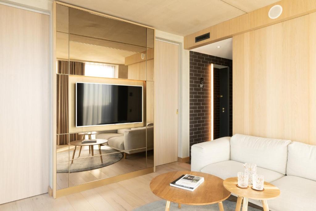 Χώρος καθιστικού στο Ruby Emma Hotel Amsterdam
