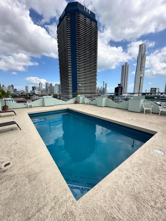 Bazén v ubytování HOTEL 2 Mares PANAMA nebo v jeho okolí