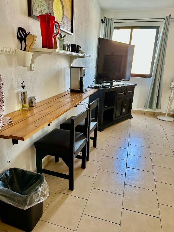 Kuchyň nebo kuchyňský kout v ubytování Casa San Andrés