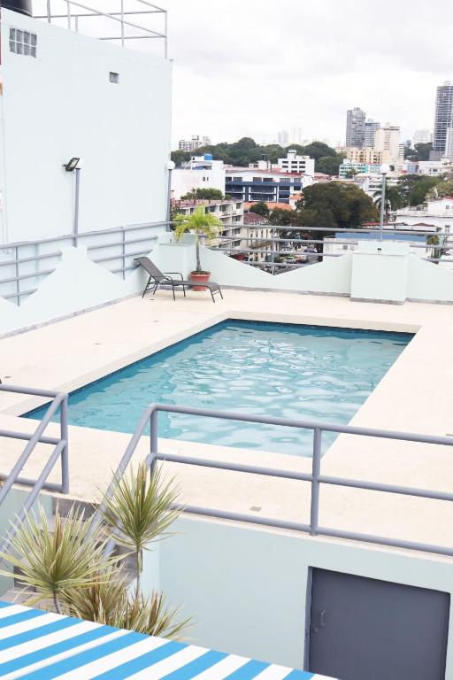 Bazén v ubytování HOTEL 2 Mares PANAMA nebo v jeho okolí