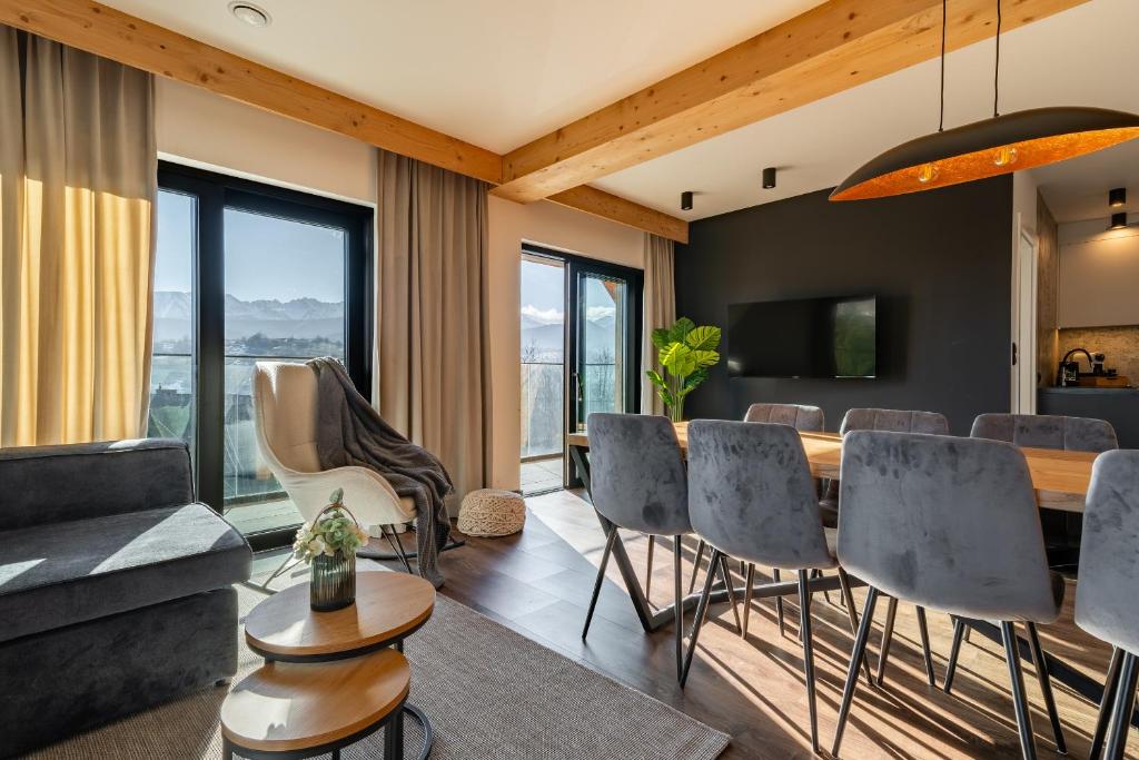 Χώρος καθιστικού στο HARENDA APART Ski&Spa