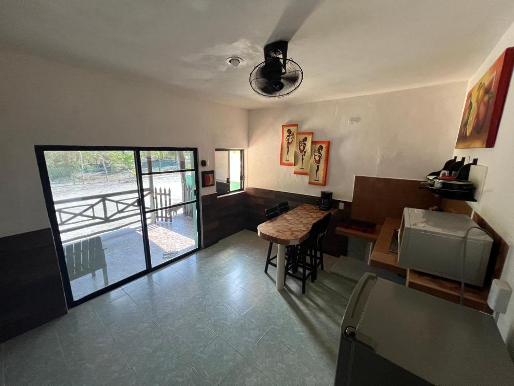 Kuchyň nebo kuchyňský kout v ubytování Casa Constanza