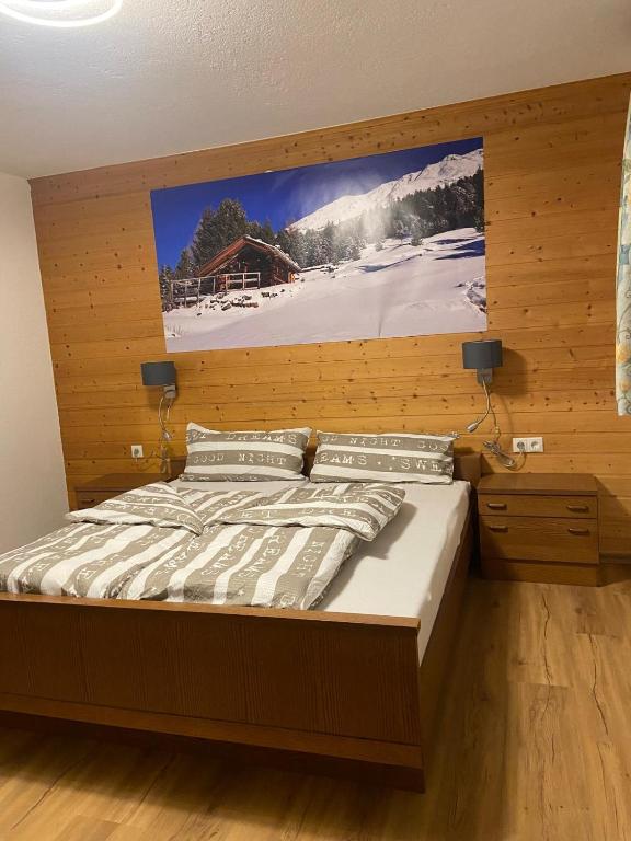 Postel nebo postele na pokoji v ubytování Apart Resi