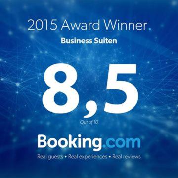 Certifikát, hodnocení, plakát nebo jiný dokument vystavený v ubytování Business Suiten