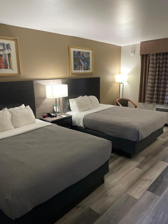 Postel nebo postele na pokoji v ubytování Quality Inn & Suites Goodyear - Phoenix West