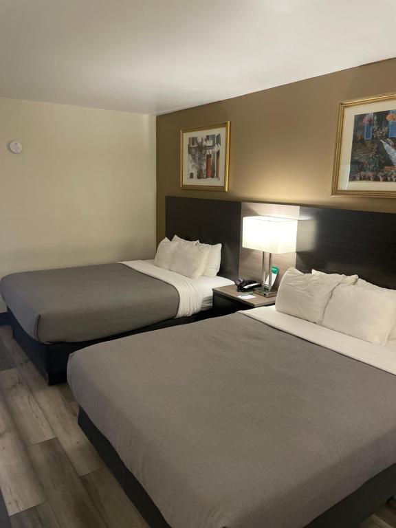 Postel nebo postele na pokoji v ubytování Quality Inn & Suites Goodyear - Phoenix West
