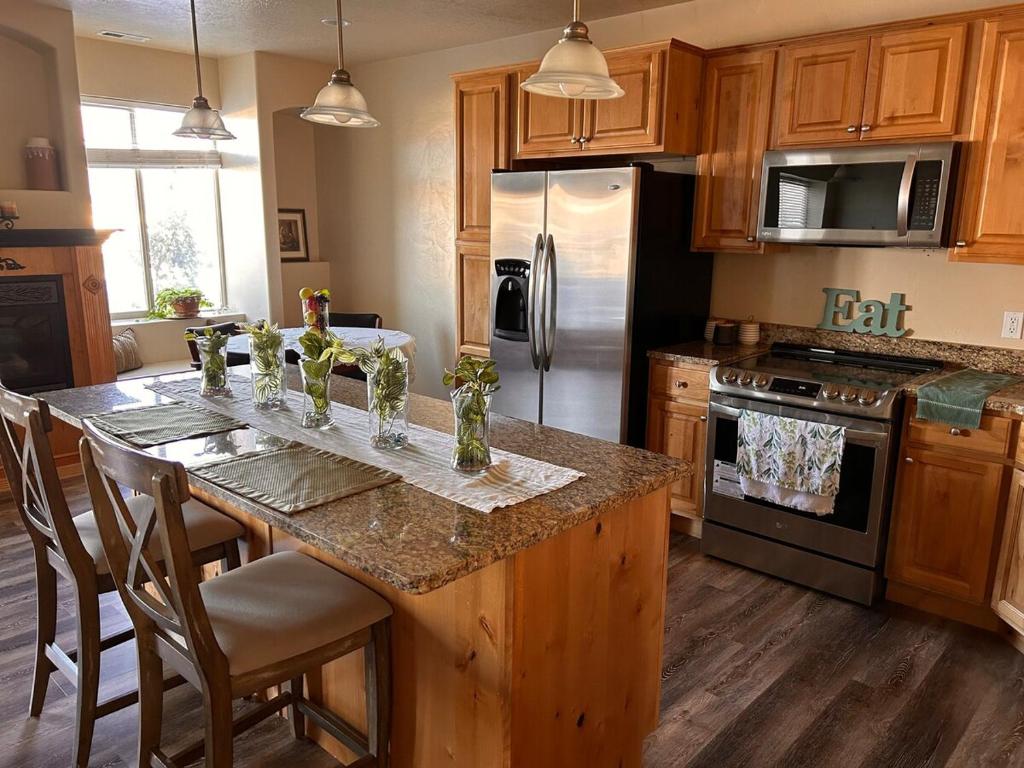 Η κουζίνα ή μικρή κουζίνα στο Eagles Nest