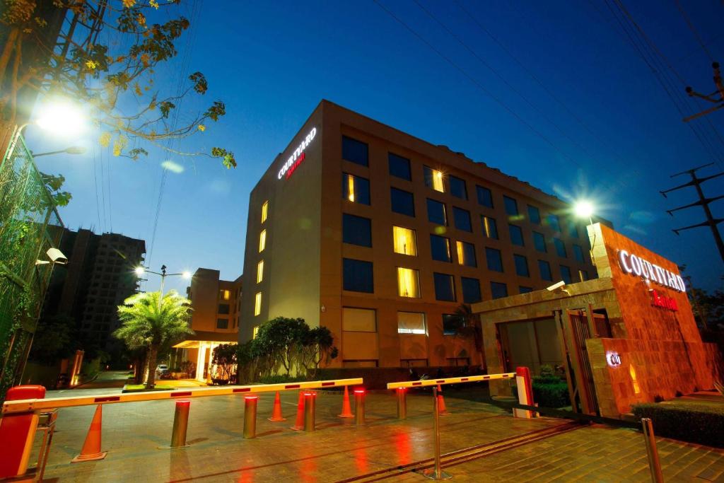 El edificio en el que está el hotel
