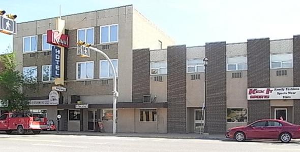 Budova, kde se hotel nachází