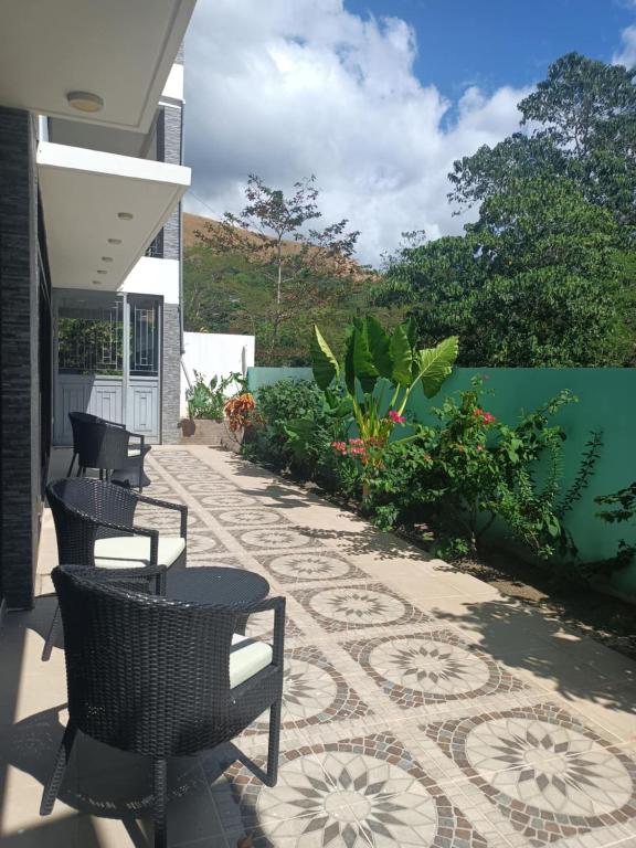 Zahrada ubytování Bella Villa Coron