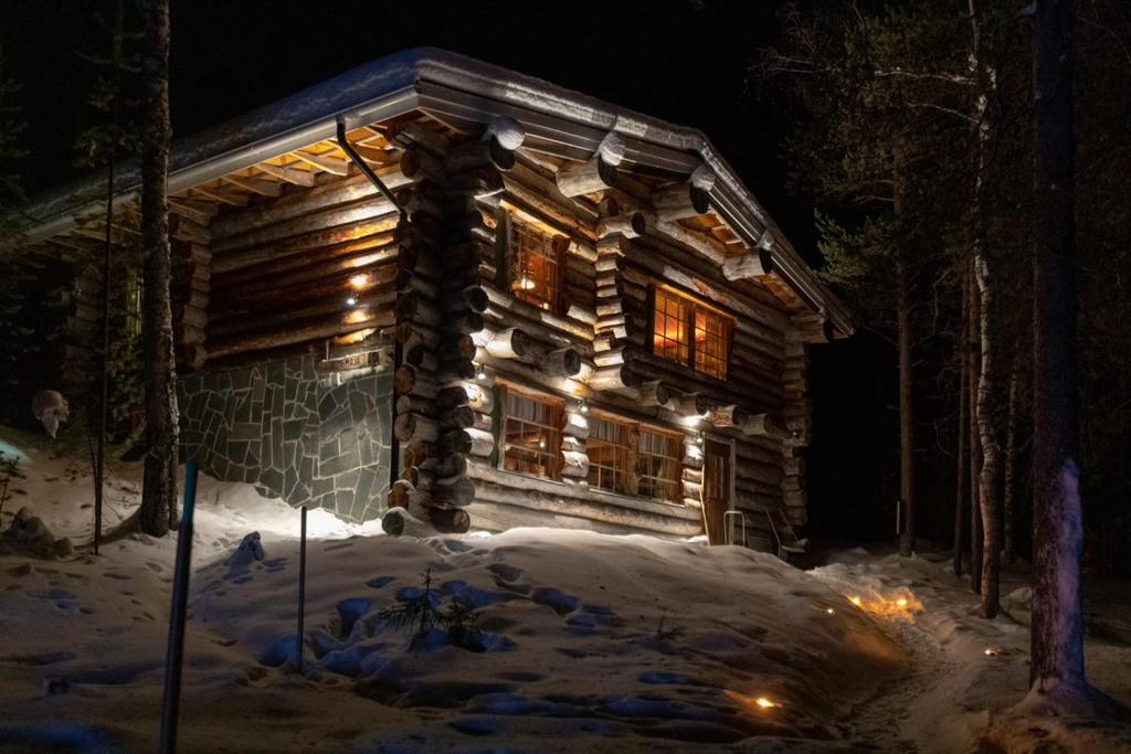 Bear Lodge Ylläs v zimě