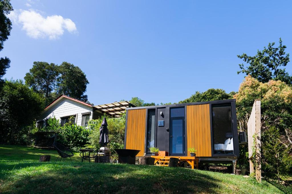 Zahrada ubytování Tiny Home in Warburton Victoria by Tiny Away