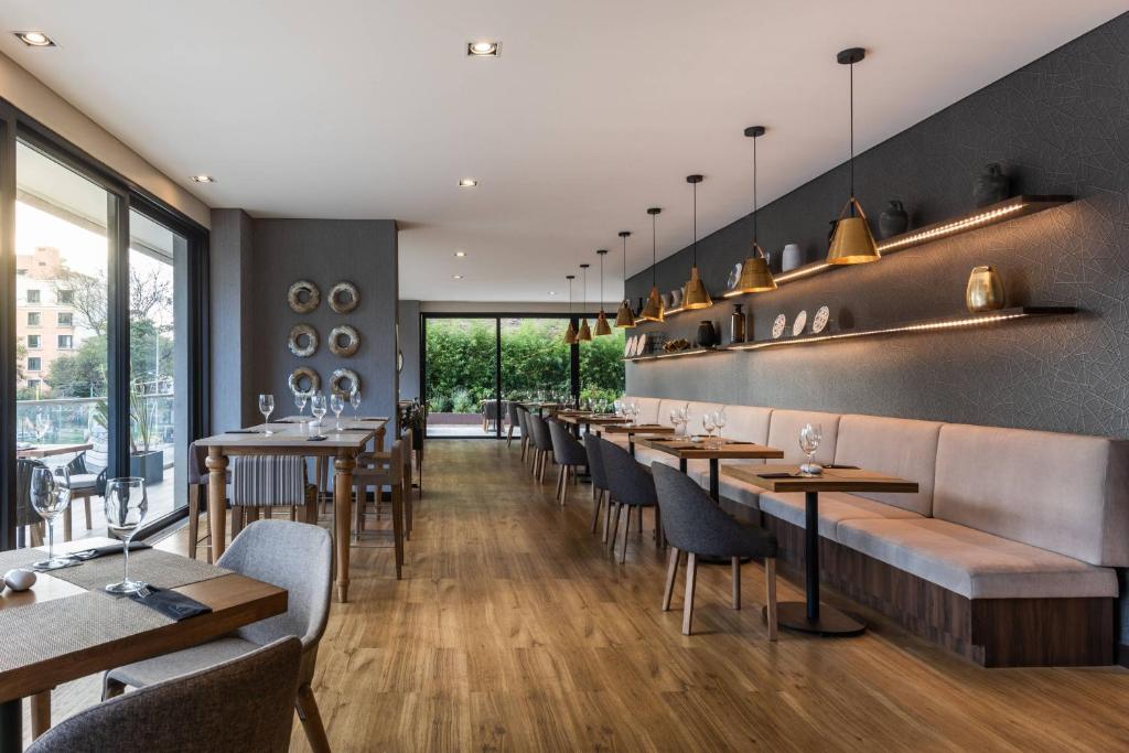 Posezení v ubytování AC Hotel by Marriott Bogota Zona T