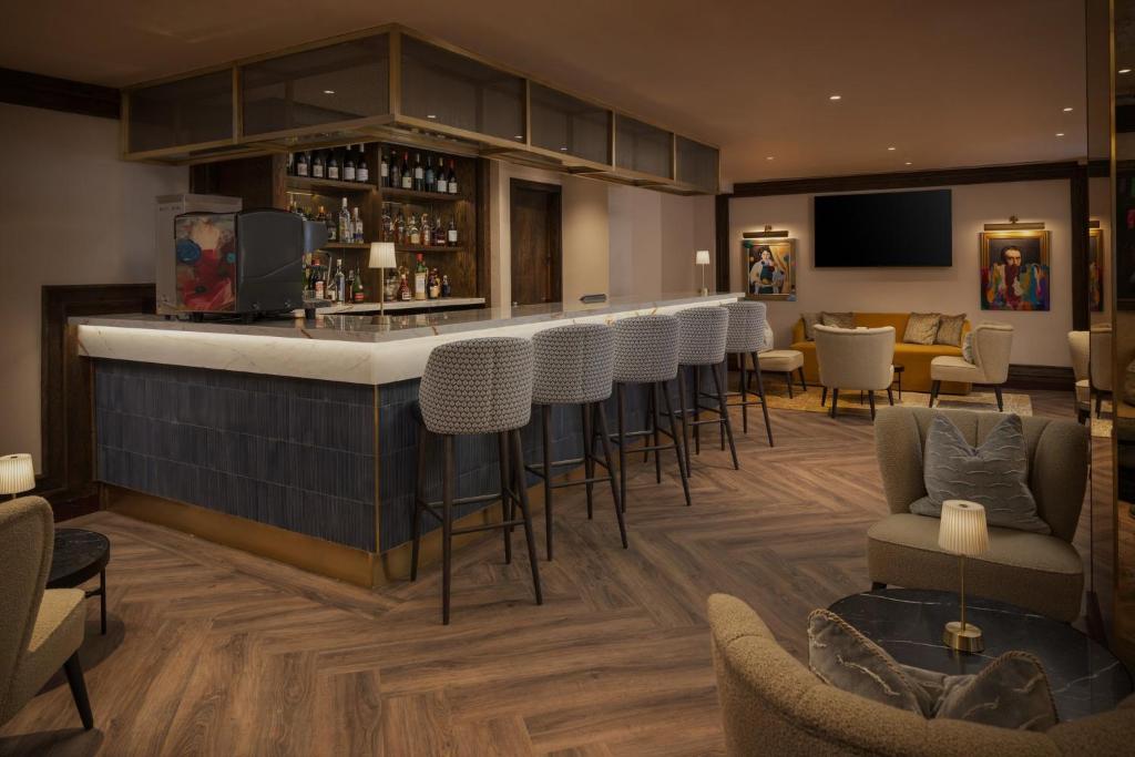 Lounge nebo bar v ubytování The Welbeck Hotel by IHG