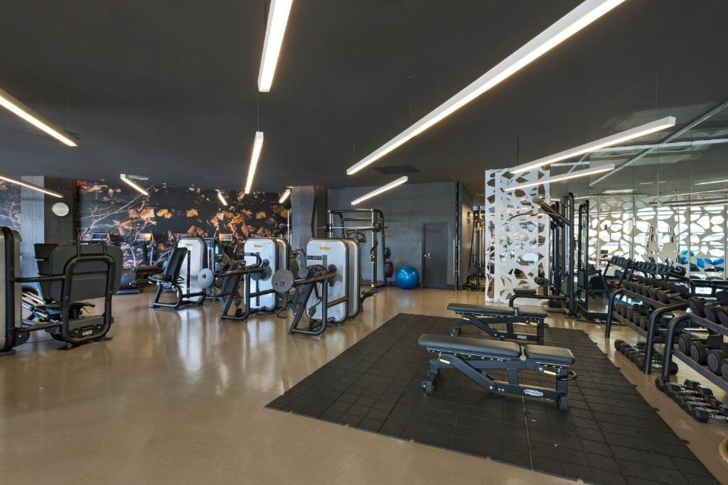 Fitness centrum a/nebo fitness zařízení v ubytování W Bogota