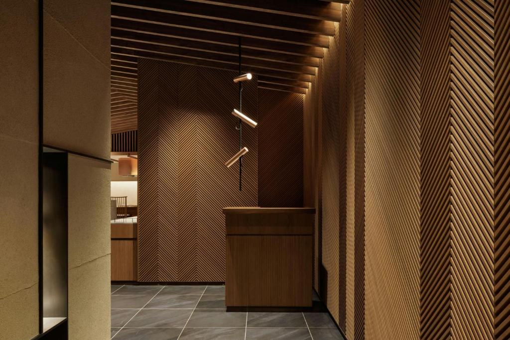 Kuchyň nebo kuchyňský kout v ubytování Courtyard by Marriott Fukui