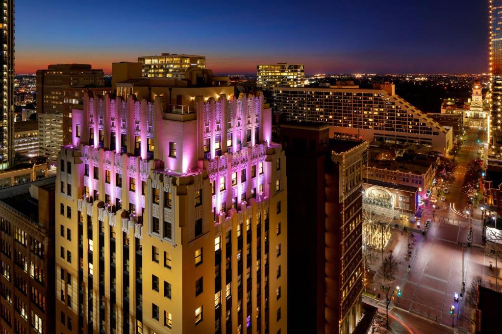 Nespecifikovaný výhled na destinaci Fort Worth nebo výhled na město při pohledu z hotelu