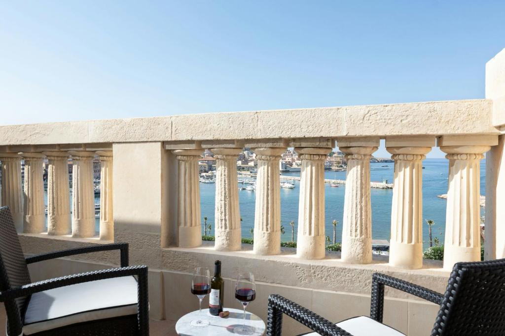 Balkón nebo terasa v ubytování Ortea Palace Hotel, Sicily, Autograph Collection