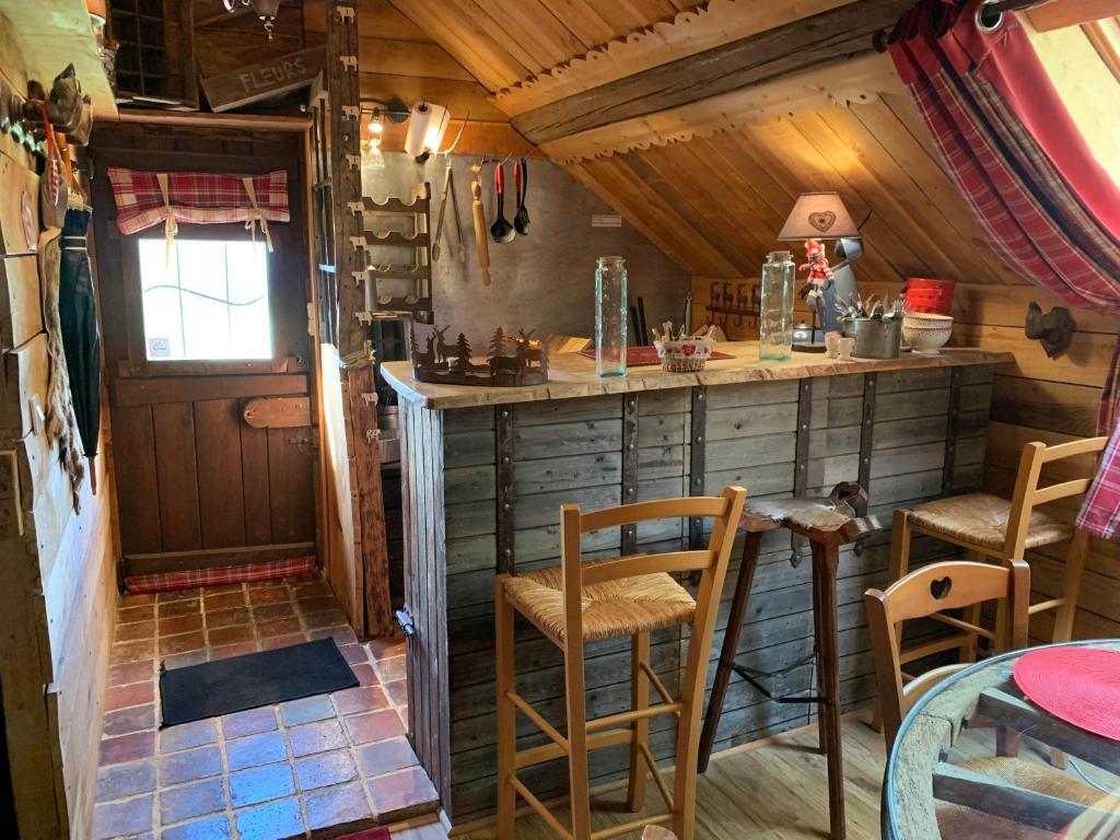 Nápoje v ubytování Gîte "Le Refuge" Dans un Domaine de 7ha Au Calme