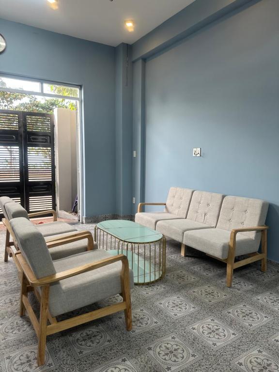 Posezení v ubytování Vung Tau Villa mini sát biển - Gitico Homestay