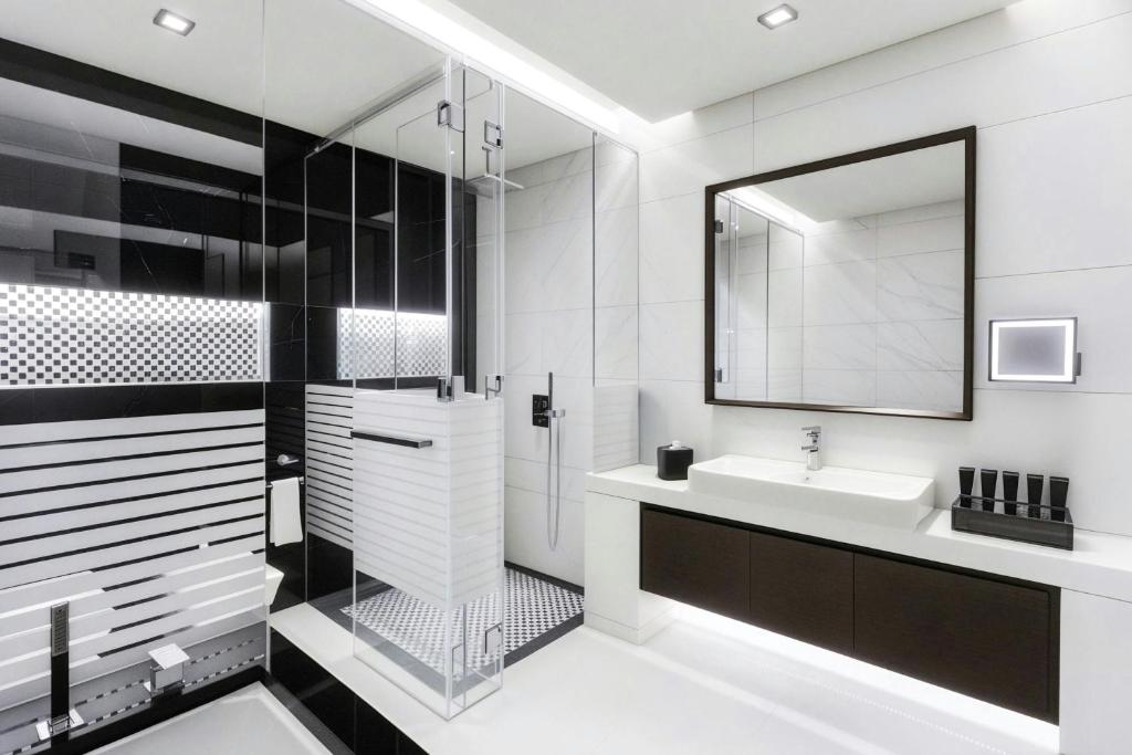 Koupelna v ubytování Renaissance Business Bay Hotel, Dubai