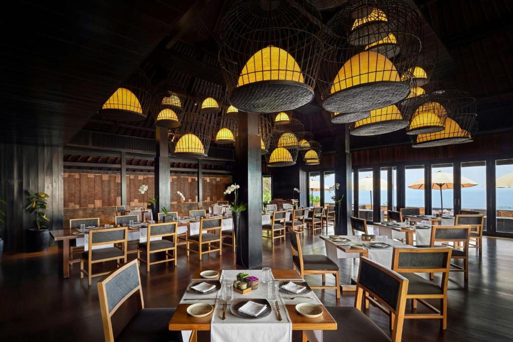 Restaurace v ubytování Bvlgari Resort Bali