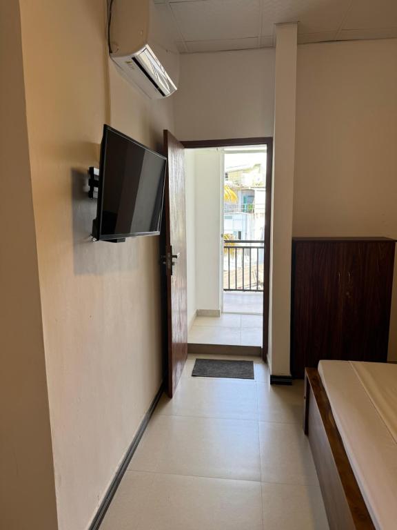 TV a/nebo společenská místnost v ubytování Sky Heaven Hotel
